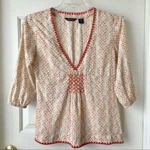 Eddie Bauer V Neck Top